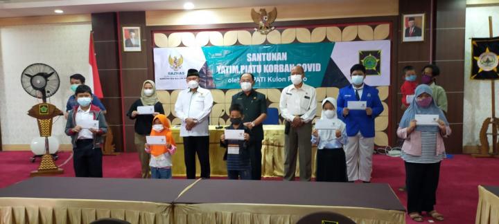 Puluhan Anak Yatim Piatu Akibat Covid-19 di Kulonprogo, Diberi bantuan Pemkab dan Baznas 